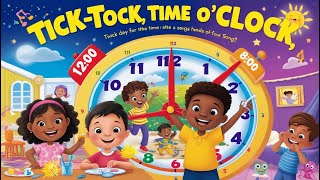 Tick-Tock, Time O'clock | Fun Poem for Kids about Time, Clocks, and Schedules-2024