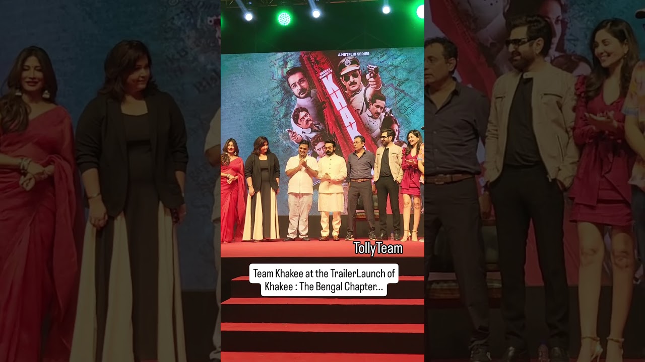 Team Khakee at the TrailerLaunch of Khakee : The Bengal Chapter.
