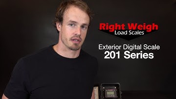 Right Weigh Load Scales (Exterior Digital 201 Series): How to Calibrate