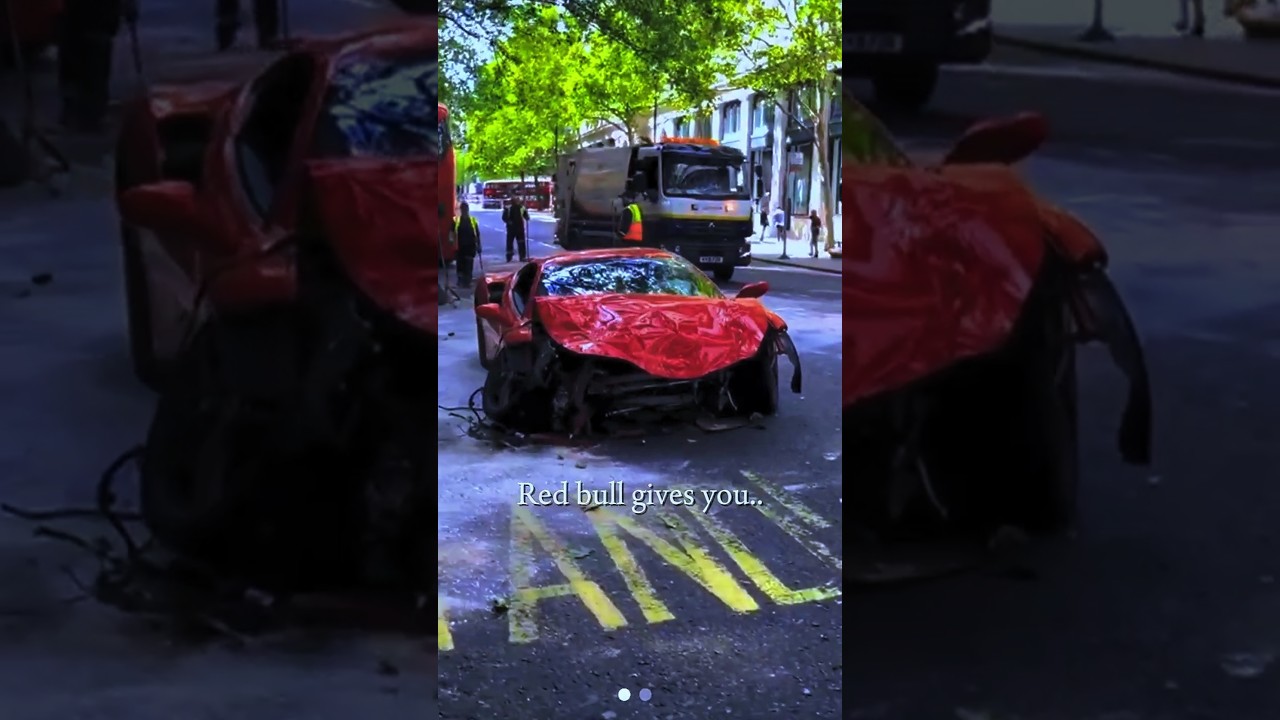 Big Crash Ferarri 488 💪🔥 🥺 