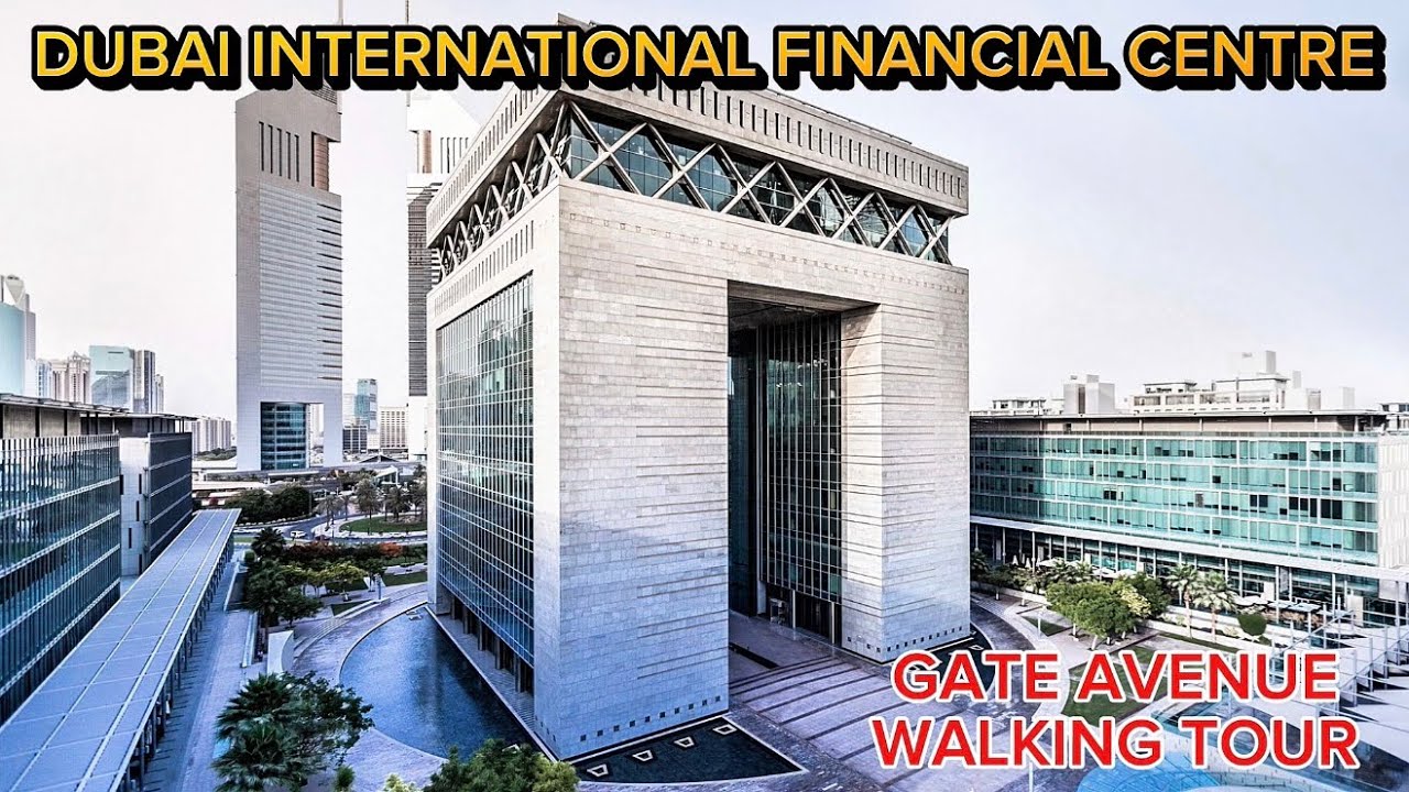 (DIFC) Dubai International Financial Centre | DIFC United Arab Emirates Walking Tour in 4K 