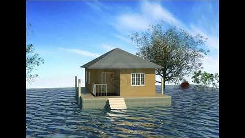 Working of a flood resilient Amphibious House | NestAbide