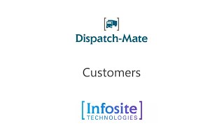 Contacts: Customers | Infosite Dispatch-Mate