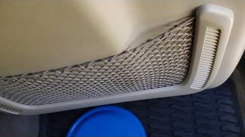 Audi Q7 seat back fix without glue.