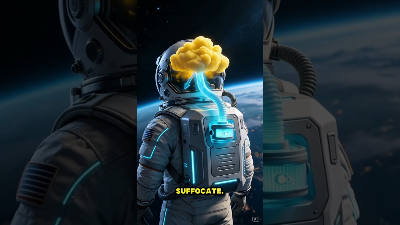 How Space Suits Keep Astronauts Alive #ai #space #education #animation #science #engineering #tech