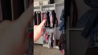 The best way to organize clothes on a budget #closetsystem #closetsystemonabudget #closetsystems