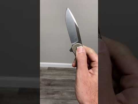 This new button lock EDC knife from Kizer is AMAZING!!  