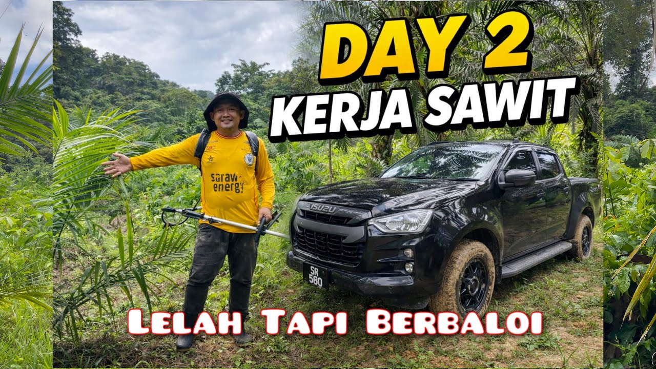 DAY 2 DI KEBUN SAWIT… Kerja Berat Tapi Puas! 🌴💪