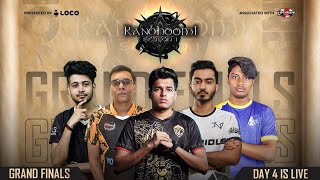 Ranbhoomi S-1 Grand Finals Day 4 | Presented By Loco In Association With UE | Feat:- GodL,OR,IND