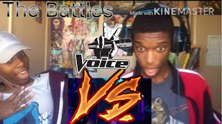 The Voice DeAndre Vs. Funsho “Can You Stand The Rain” REACTION!!!