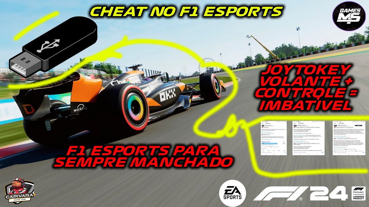 CHEAT NO F1 ESPORTS