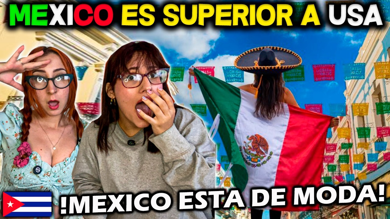 Las 10 diferencias entre MÉXICO y ESTADOS UNIDOS - CUBANAS REACCIONAN