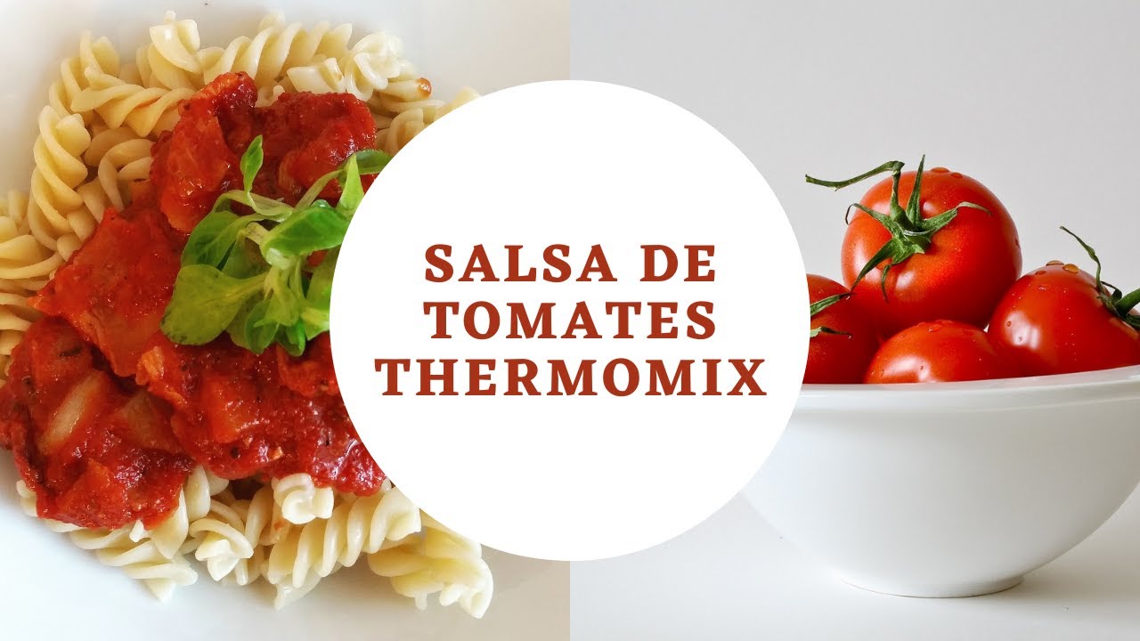 SALSA DE TOMATE Thermomix - Cómo hacer y guardar en frascos sellados al vacío