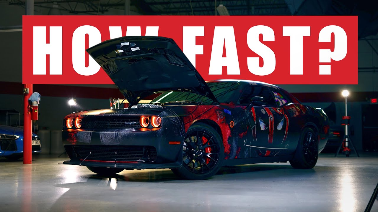 How Fast Is A DODGE HELLCAT? (Deadpool 3) 