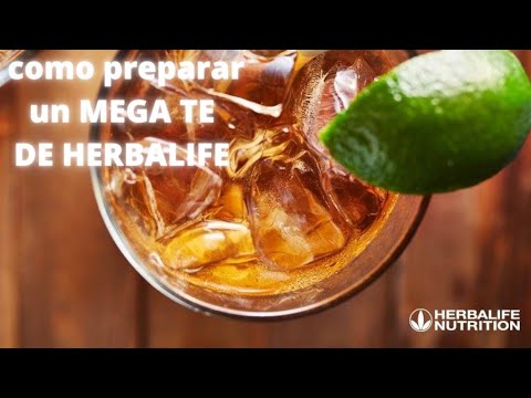 Mega Te como preparar un MEGA TE DE HERBALIFE - YouTube