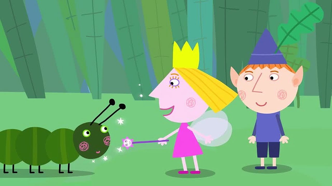 Le Petit Royaume de Ben et Holly |  Betty la Chenille | Dessin animé en français HD