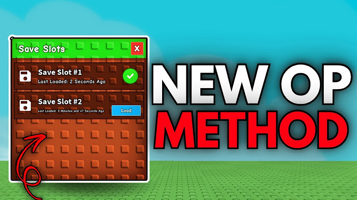 OP Save Slot Method in Grow a Garden!