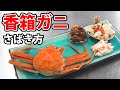 【簡単】香箱ガニ(セコガニ/セイコガニ)のさばき方
