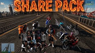 GTA San - Share Pack Mod Xe Độ Full Wave, Góc Nhìn Thứ 1, Đèn Led Dưới Xe, Boy Phố Thông Chốt…