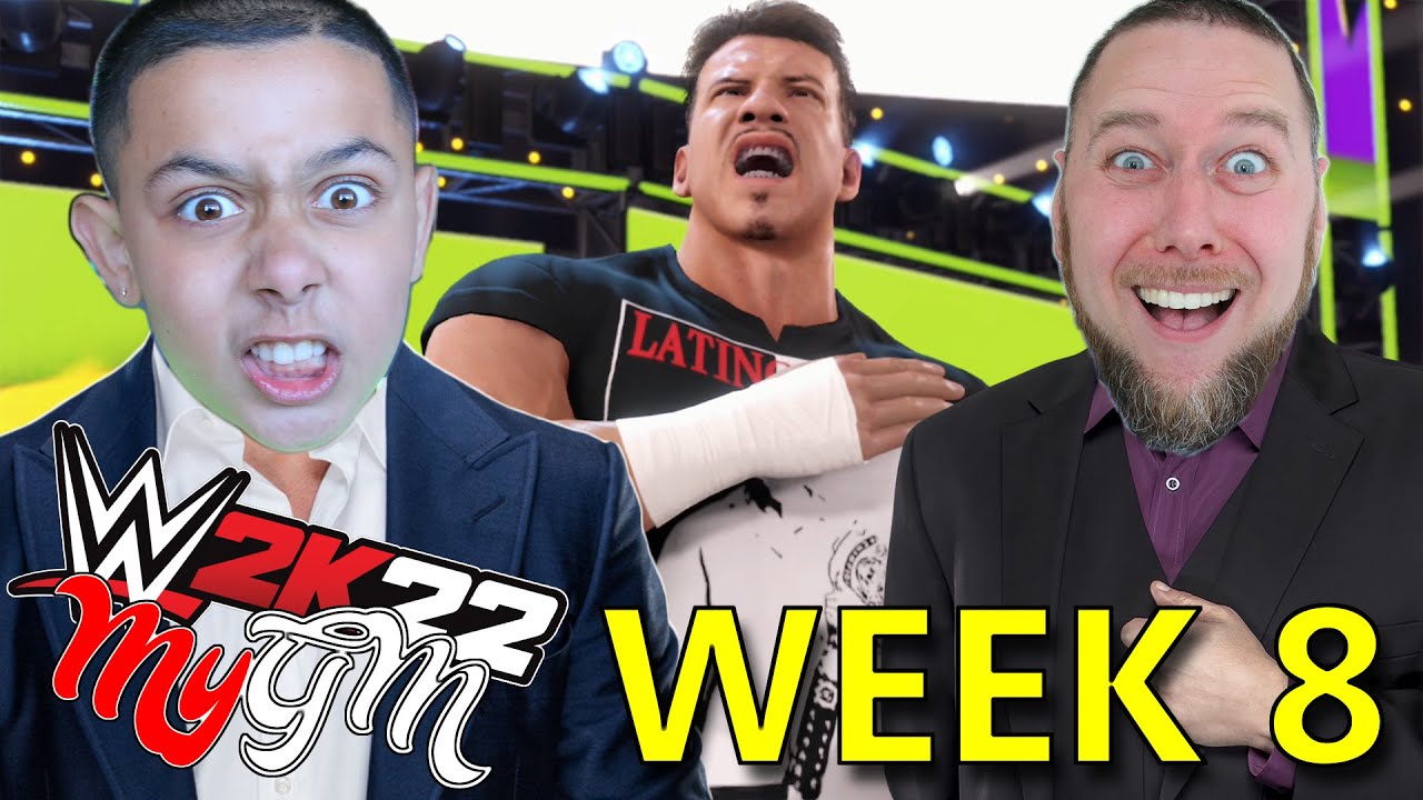 WWE 2K22 | 2 Player My GM Mode WEEK 8