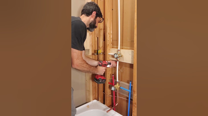 Shower Valve Installation Tips - #shorts