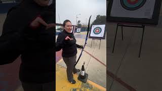 Mi primera vez con arco y pasó esto...