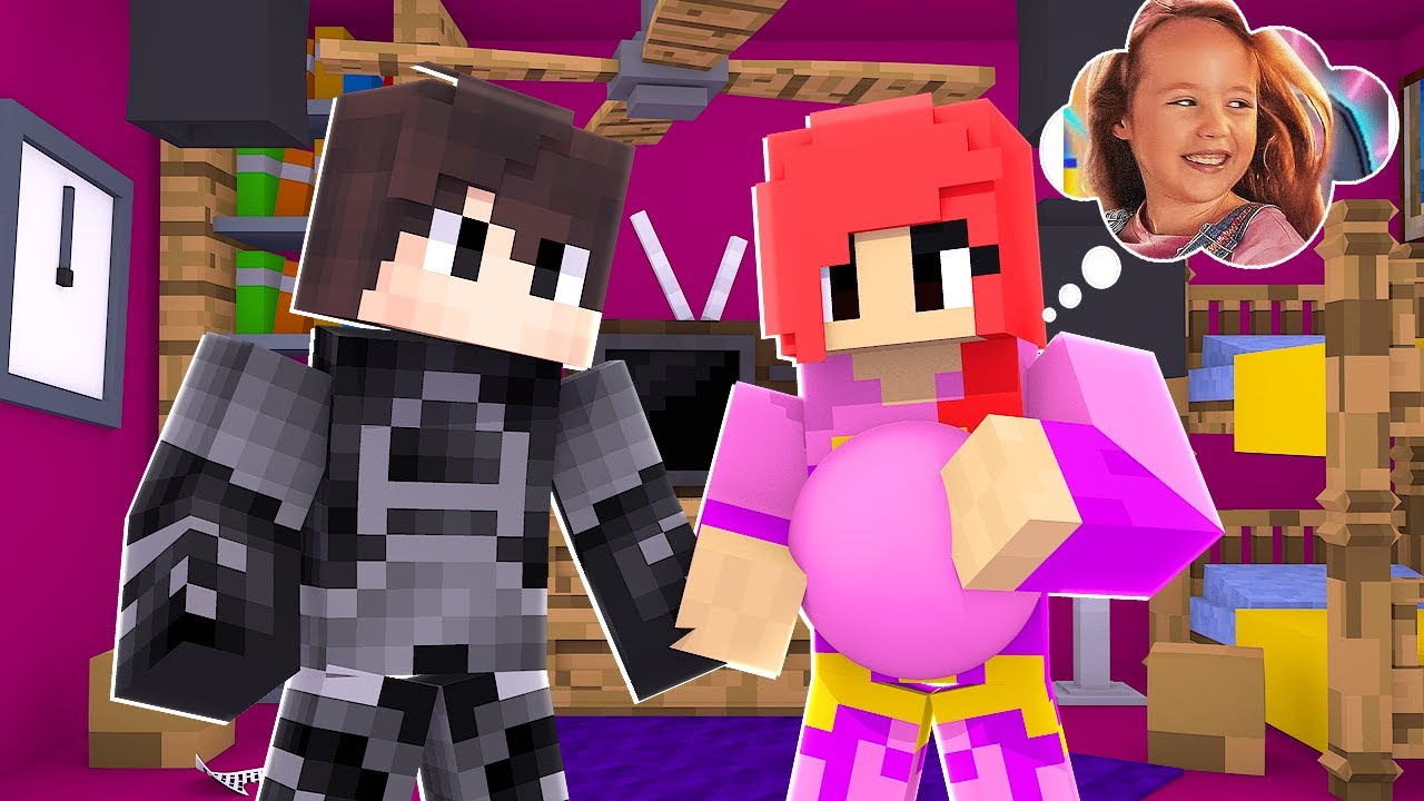 SHARKBOY E LAVAGIRL VÃO TER UMA FILHA NO MINECRAFT  !!