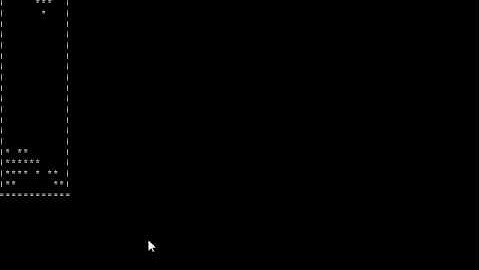 x86 Assembly Tetris