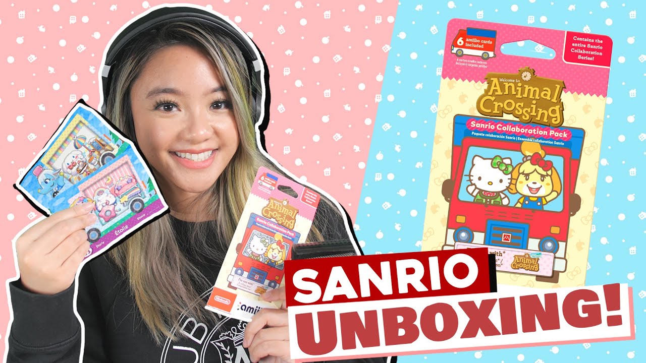 UNBOXING Sanrio Amiibo Cards | Animal Crossing: New Horizons