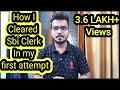 How I cleared sbi clerk pre in my First attempt