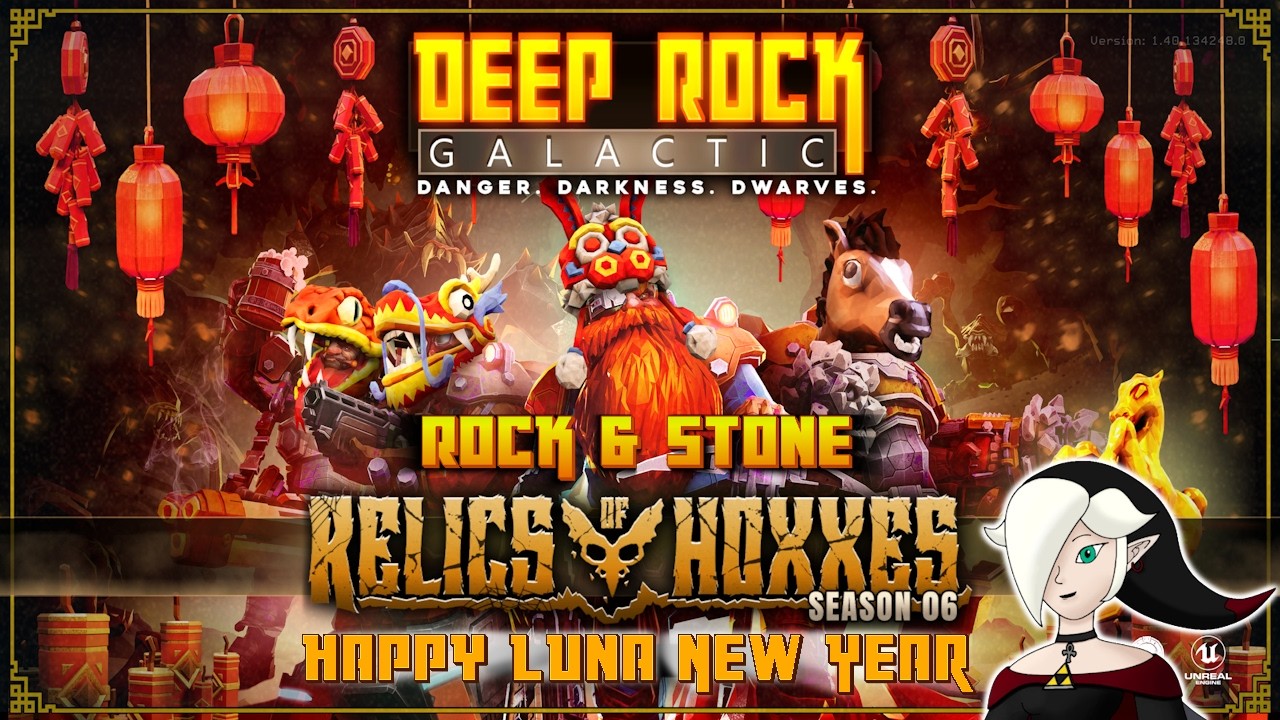 Let's Play Deep Rock Galactic Season 5: Part 15 - Luna New Year of the Horse Event 2026! [LIVE]