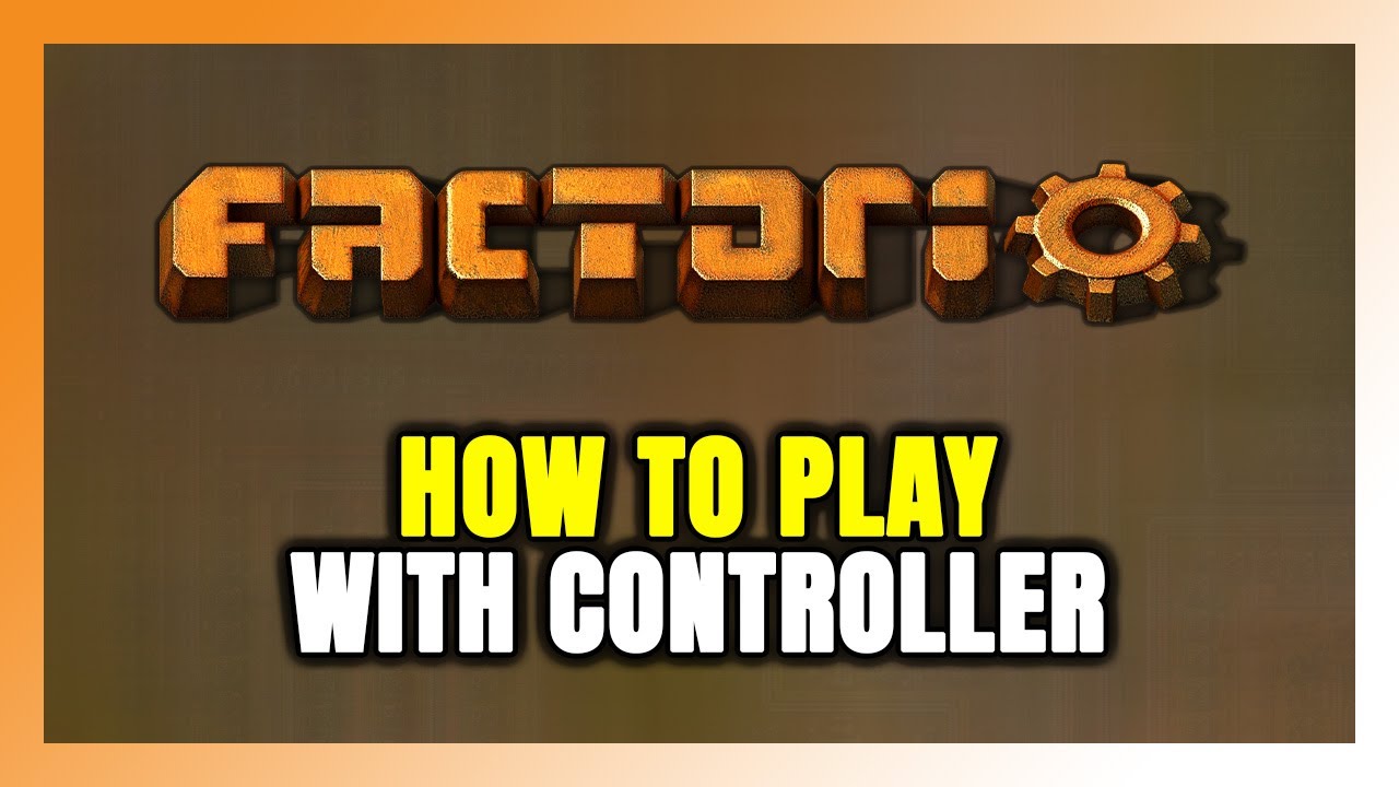How to Play Factorio With Controller on PC! - YouTube