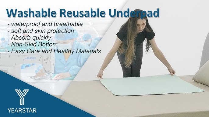 MEDPRO™ Reusable Washable Incontinence Bed Pad for Patients/ Elderly/  Children 
