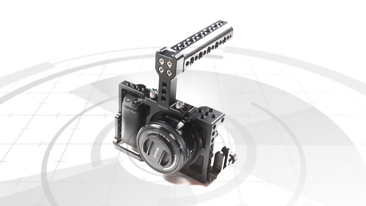 SmallRig 1661 Cage For The SONY a6300 - YouTube