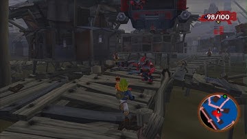 Jak II Renegade Letsplay part 9: Surrounded on all fronts!