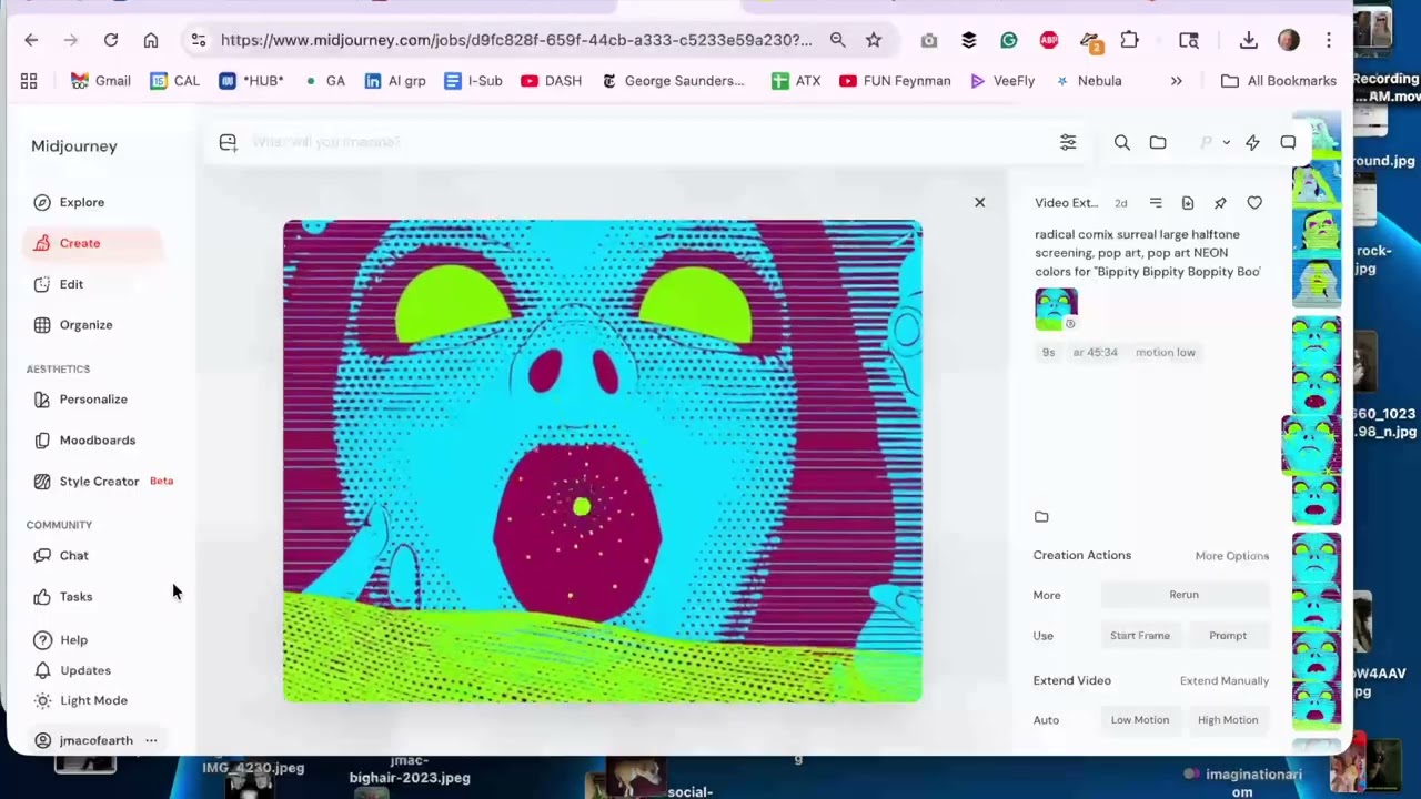 AI Midjourney Teaser for the Hyperfiction Labs Masterclass in Hyperfiction by John Oakley McElhenney