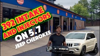 INSTALLING 392 INTAKE, INJECTORS, THROTTLE BODY & MDS COIL PACKS ON JEEP GRAND CHEROKEE  5.7 HEMI 