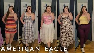 American Eagle Plus Size Outfits Size XXL Inside the Fitting Room