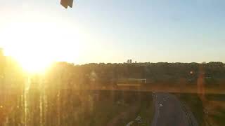 Taking a TTC Line 2 Train over the Prince Edward Viaduct in Toronto