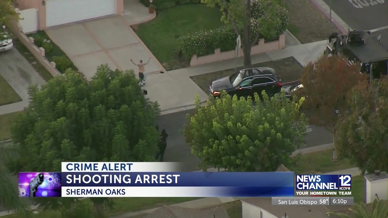 Santa Maria suspect arrested in L.A. after chase, standoff - YouTube