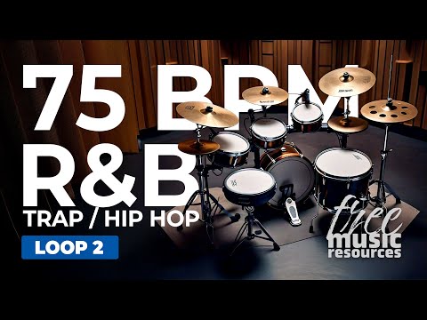 r&b-drum-loop-#2-🥁-75-bpm-4/4-|-drum-for-hip-hop-producers---808-type-beat