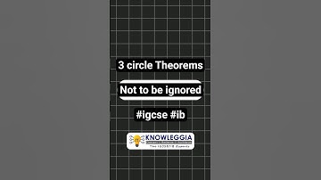 3 Circle Theorems That Will SAVE Your IGCSE/IB Maths #igcsemaths #ibmath #igcse #circletheorem