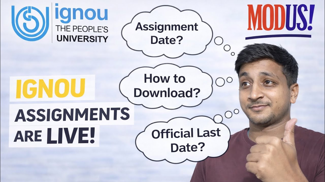 IGNOU Assignments Out Now! January 2026| Step-by-Step Download Process | 