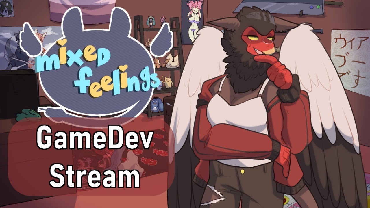 Mixed Feelings Game Dev Stream Kahira's Sprites YouTube