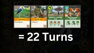 Ark Nova | The 22 Turn Game Finally Happened