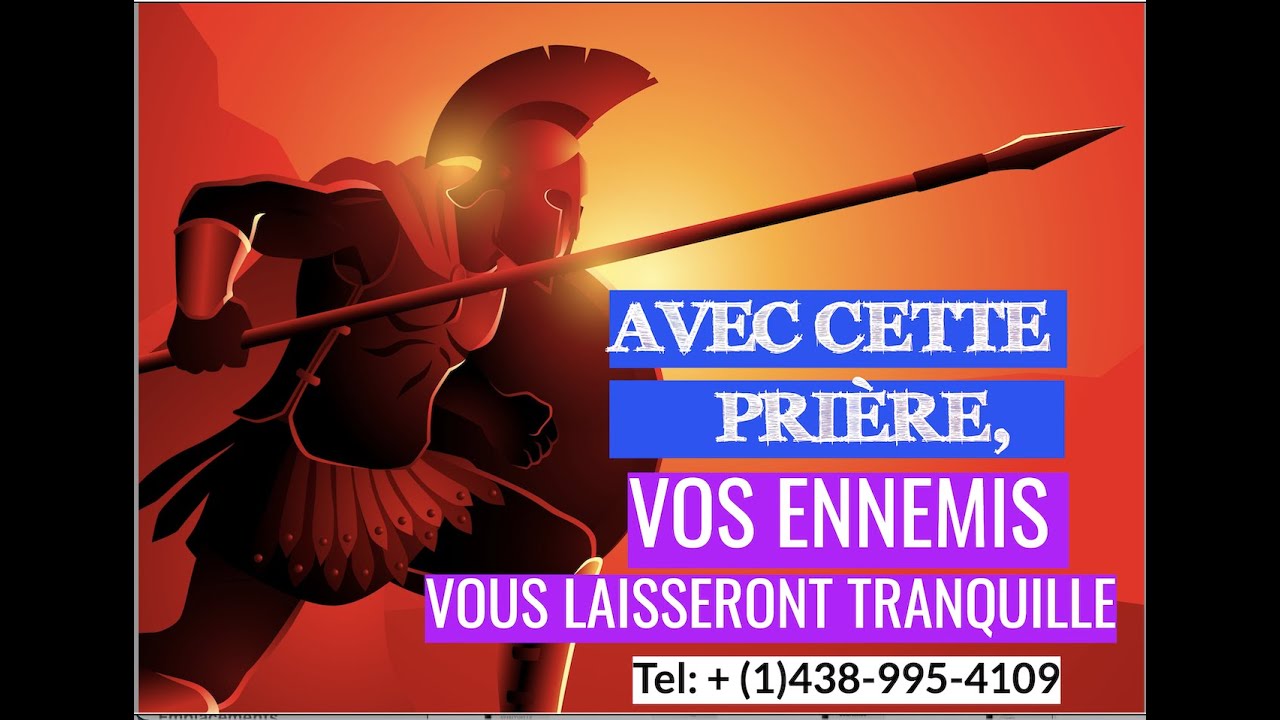 AVEC CETTE PRIÈRE, VOS ENNEMIS VOUS LAISSERONT TRANQUILLE-Ekissi Euloge