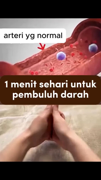 lakukan ini 1 menit sehari untuk pembuluh darah sehat
