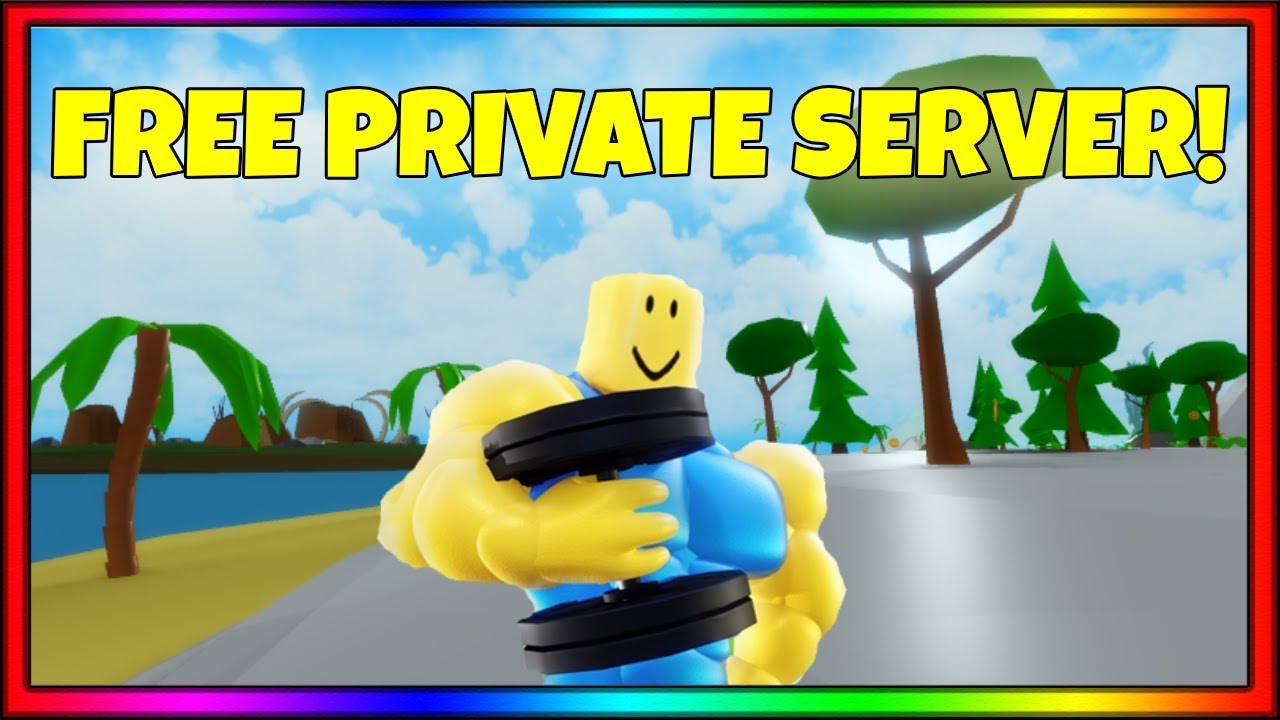 [DEC 2020] FREE PRIVATE SERVER TO GRIND IN WORKOUT ISLAND (Roblox)