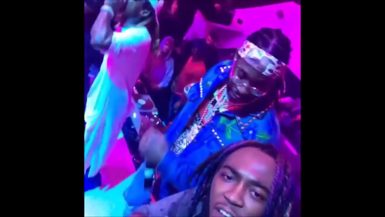 Justin Bieber with Trey Songz & Odell Beckham dancing at LIV