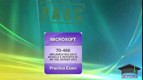 70-466 Exam Video Guide